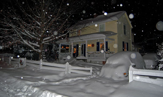 An Early, Deep White Christmas in DC