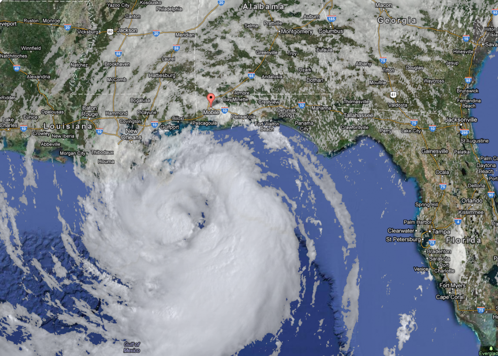 Hurricane Isaac Barrels Toward New Orleans | The Locust Fork News-