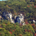 Secret Vistas: A View of Cheaha Mountain from Campground No. 2