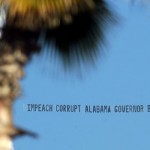 Banner Calling for Riley's Impeachment Flies Over Rose Bowl