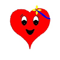 heart wink gif
