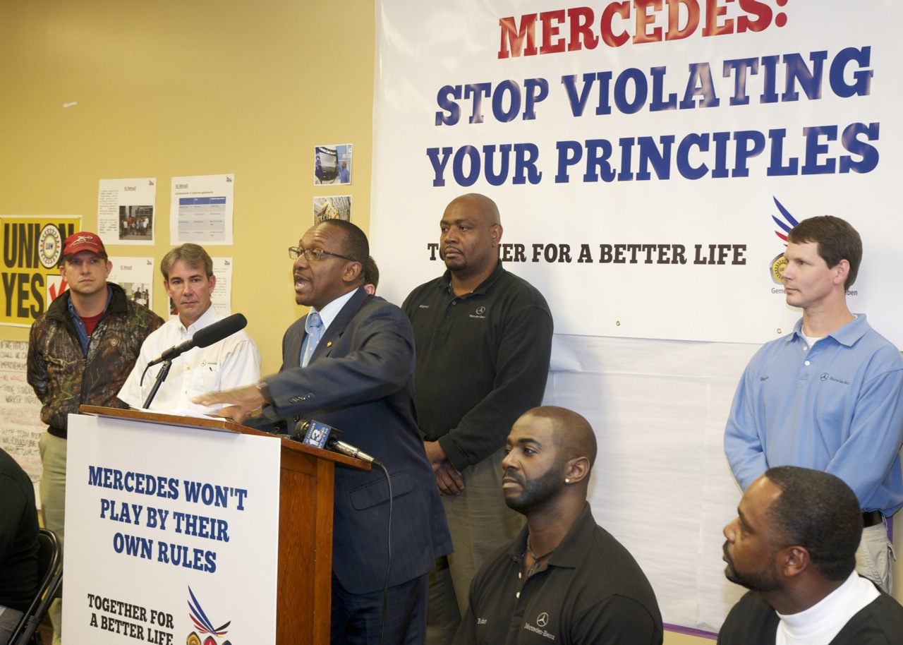 UAW Mercedes3 - Mercedes Workers Testify About Illegal, Threatening Anti-Union Activity by German Company Management